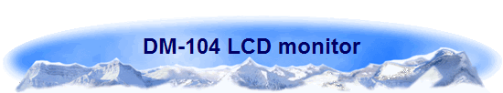 DM-104 LCD monitor